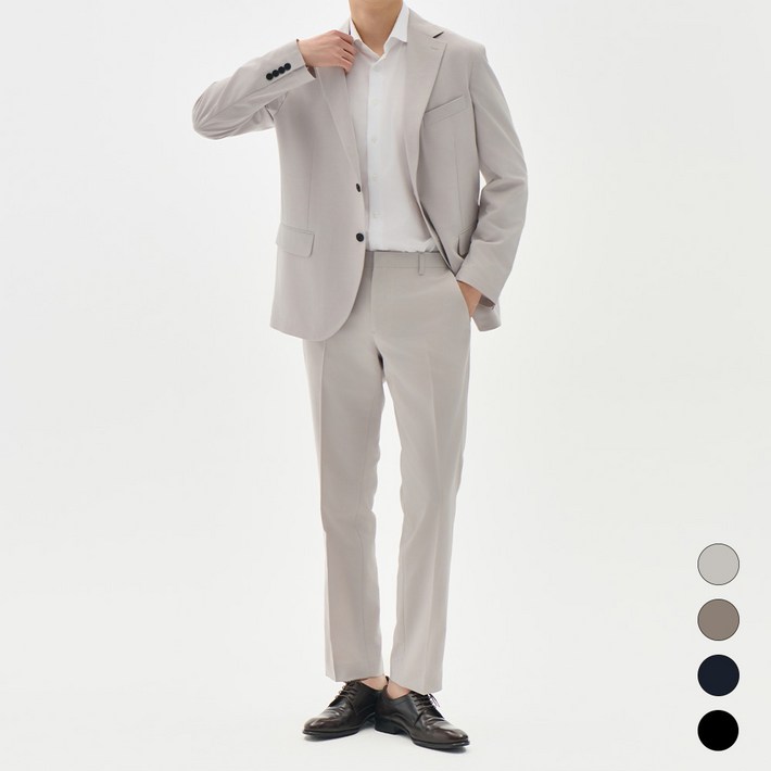 바톨리니 린넨 라이크 레귤러 셋업 수트 4COLORS M5XL