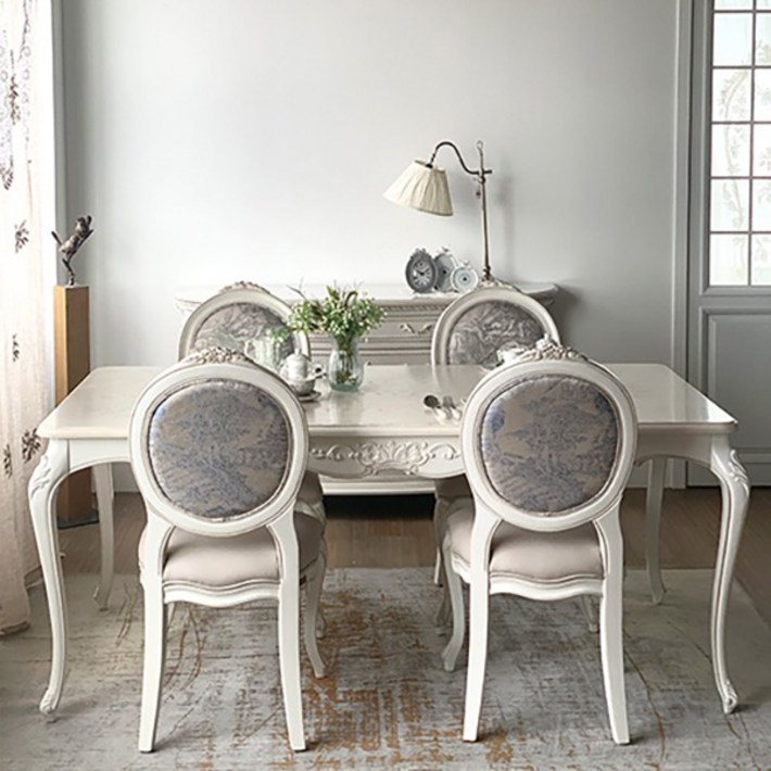 꼬떼따블 본사 엘리즈 식탁  화이트그레이