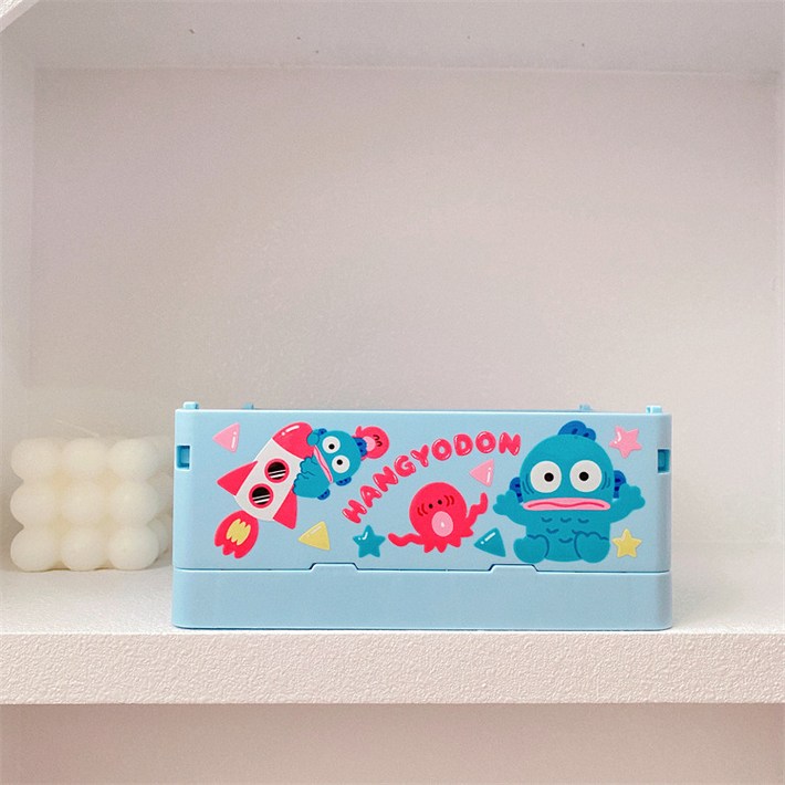 문구보따리 산리오 접이식 바구니 미니바구니 폴딩박스 보관함