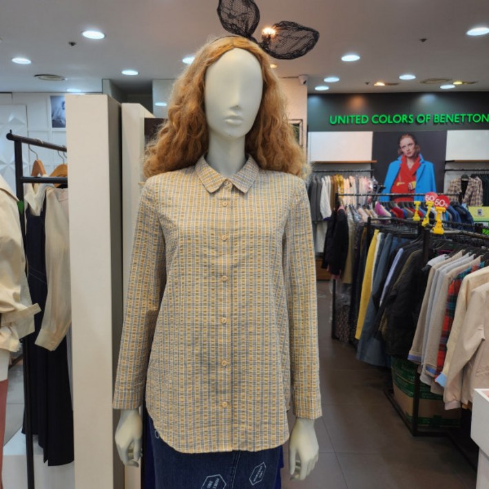 베네통체크남방BABL93231963317