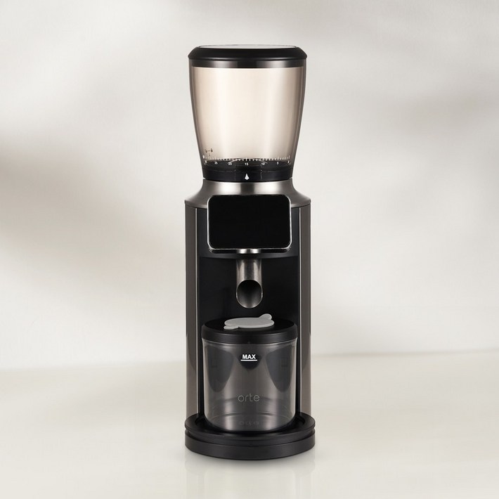 오르테 전동 커피 그라인더 V2 가정용 자동 원두 분쇄기 머신, 단일상품