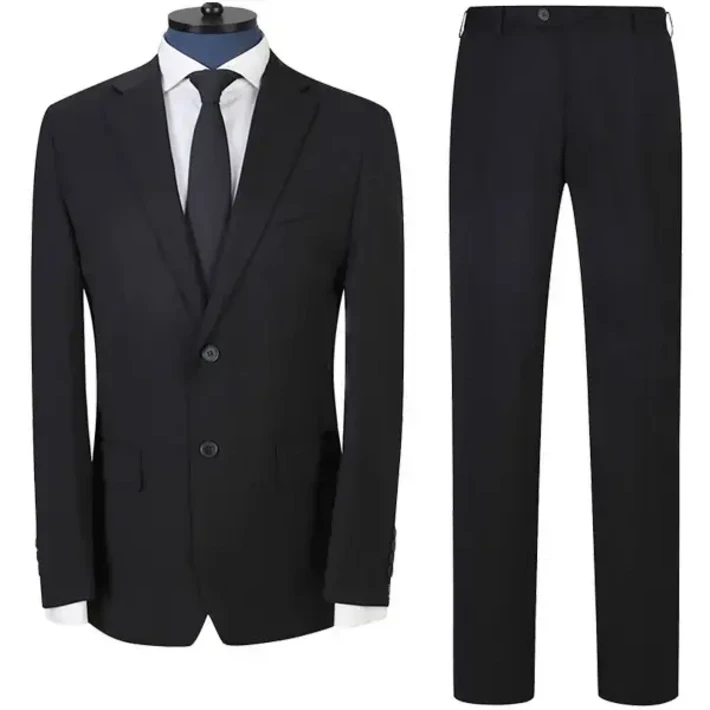 지이크 SS 지이크 럭셔리 블랙 솔리드 수트 PIJ2039