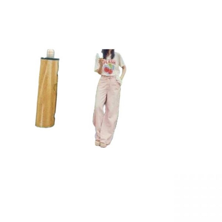 매장정품 SISLEY 시슬리 썰파 린넨 스트링 와이드 데님 팬츠 SADP40531 506658