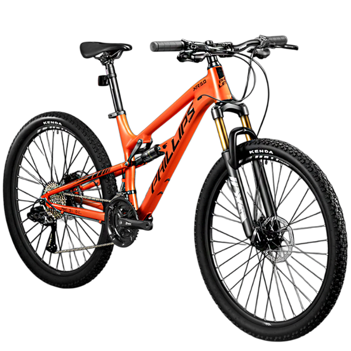 업티마 풀샥 MTB 산악자전거 27단 30단 33단, 1개, 180cm, 핫오렌지33