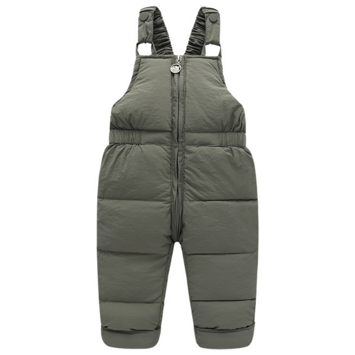 스노잉 아기스키복 멜빵 스키 패딩바지 아동 방한