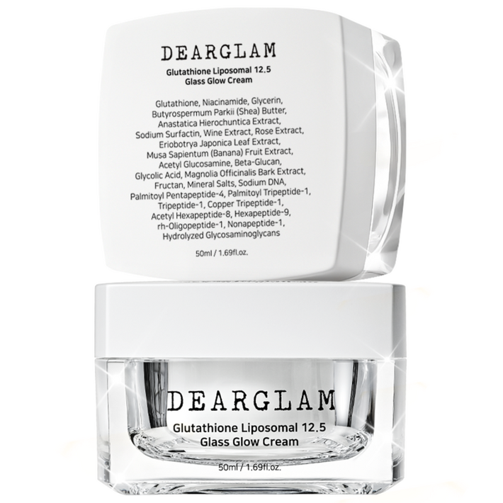 디어글램 글루타치온 리포좀 12.5 유리알 광채 볼륨 크림, 2개, 50ml