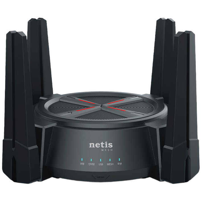 네티스 MEX6000 AX6000 MESH WIFI6 기가 와이파이 유무선 인터넷 공유기, 1개, 단일상품