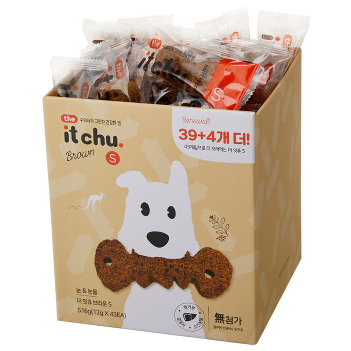 The 잇츄 브라운 S 강아지 덴탈껌 43p
