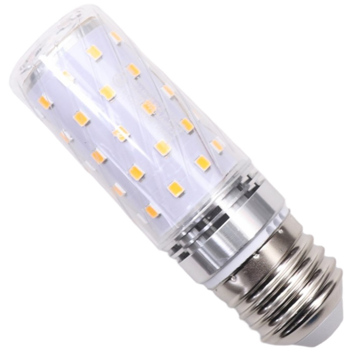 LONG e26 미니 콘램프 8W, 2개, 전구색