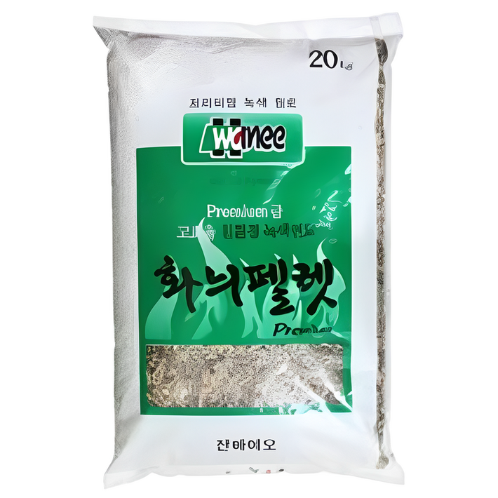 모두팜 하늬펠렛 20kg 연료용 난방용 화목난로 캠핑연료 목재 우드펠렛