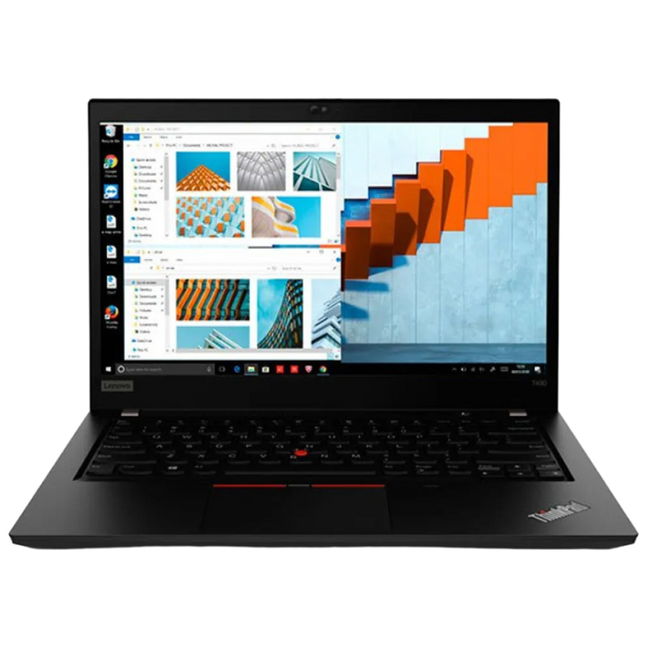 레노버 thinkpad 초경량 사무용 가벼운 휴대용 노트북, T490, WIN11 Pro, 8GB, 256GB, 블랙