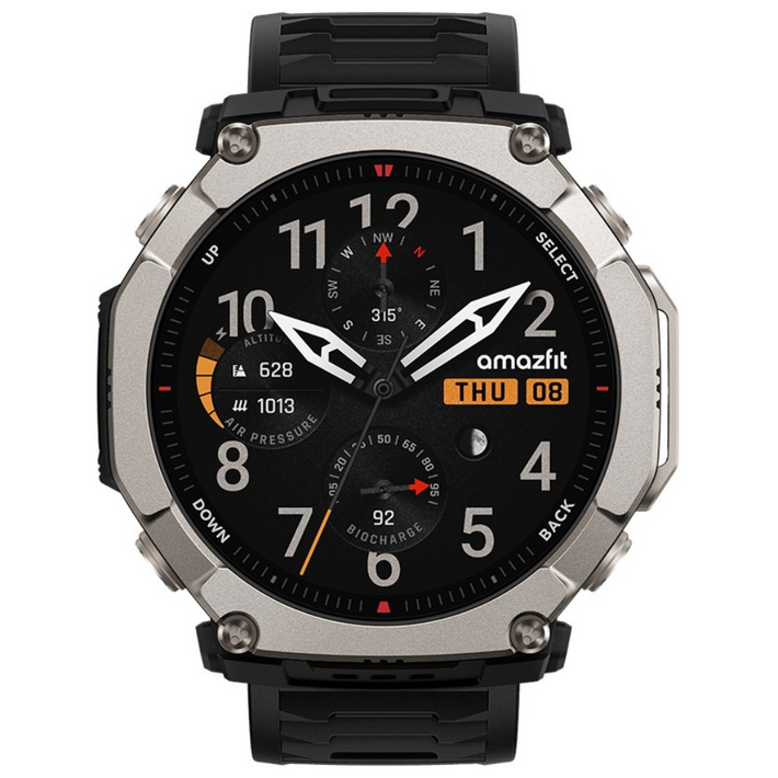 어메이즈핏 스마트워치 TREX Ultra 2, GPS 블루투스, 5.1cm, 블랙 어메이즈핏 스마트워치 TREX Ultra 2, GPS 블루투스, 5.1cm, 블랙
