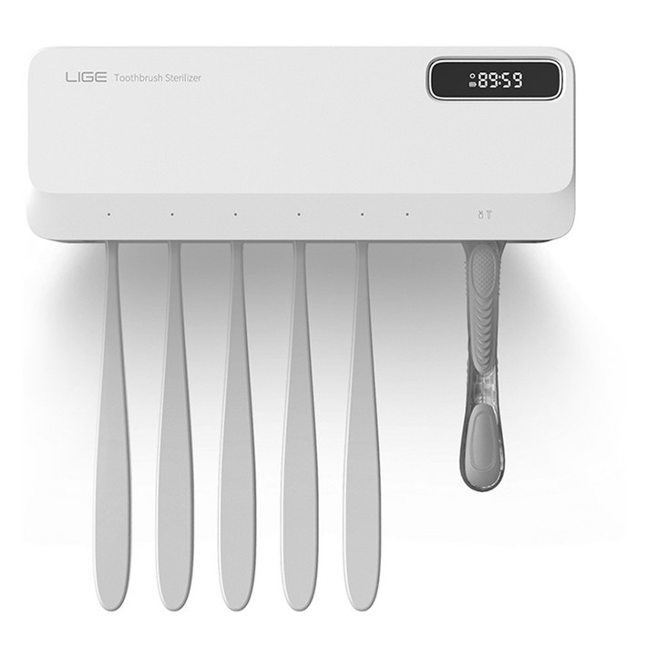 LIGE 무선 칫솔살균기 YGT1005, YGT1005, 화이트