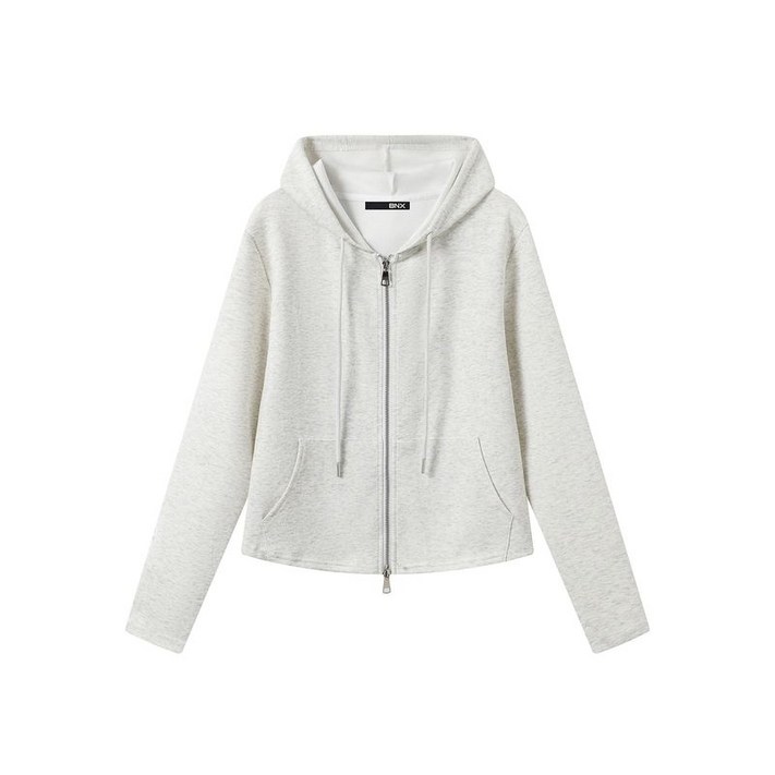 BNX 투웨이 집업 후드 긴팔 티셔츠 BX3TS006L0