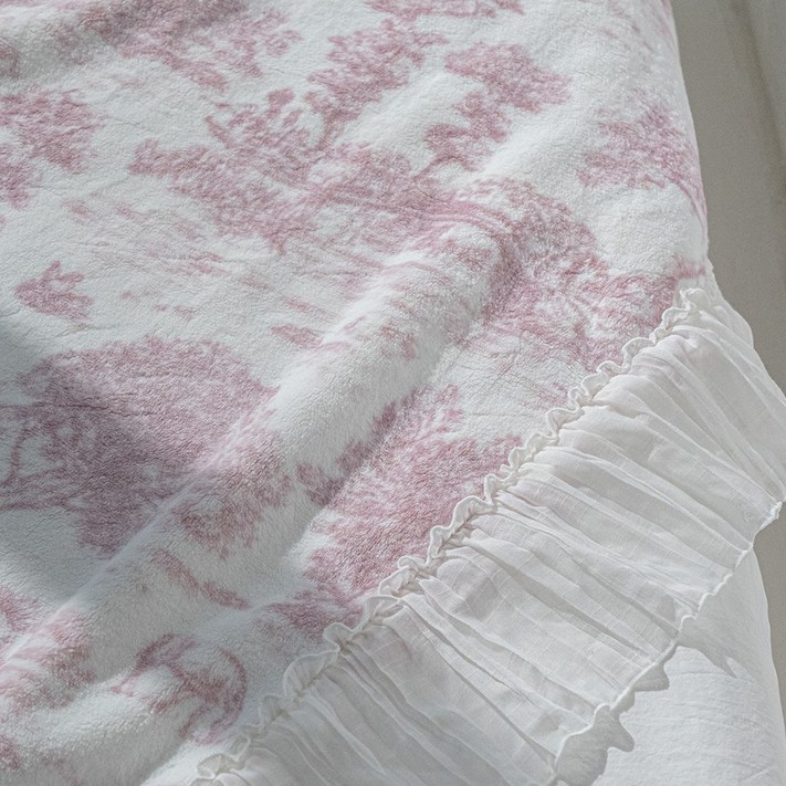 밍크 극세사 겨울 담요