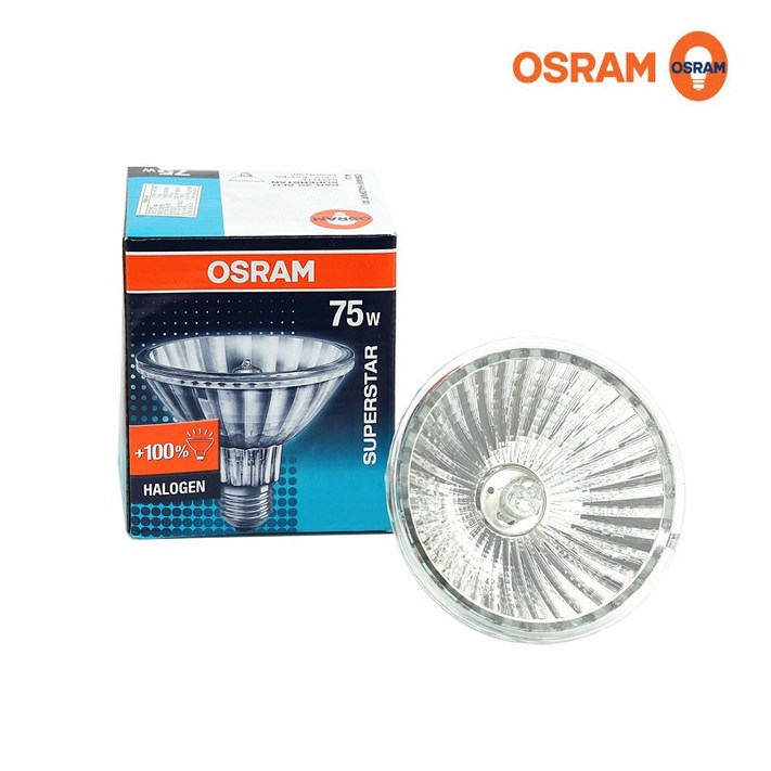OSRAM PAR30 할로겐 전구색, 10개