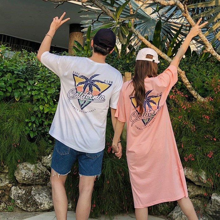 신혼여행 시밀러 커플룩 루즈핏 허니문 비치웨어 OP16060F 신혼여행 시밀러 커플룩 루즈핏 허니문 비치웨어 OP16060F