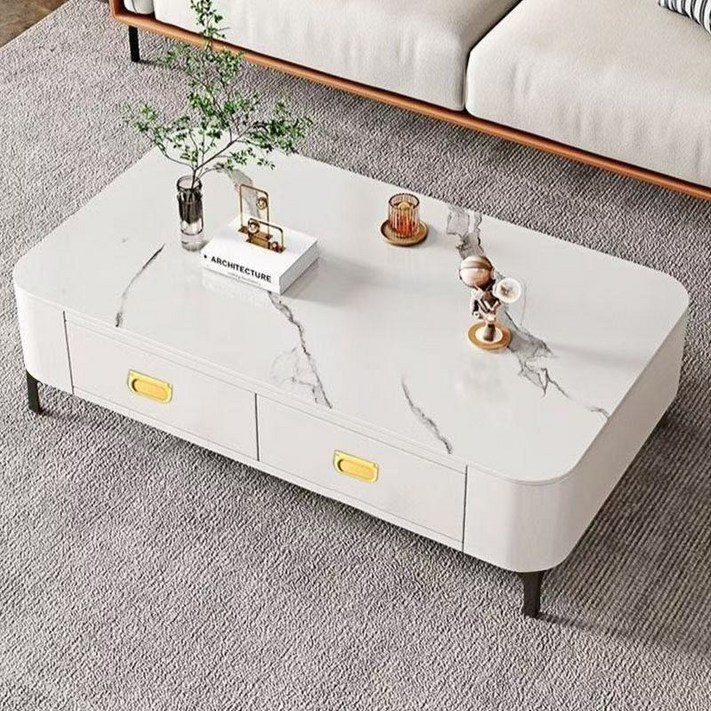 거실 소파 테이블 방폭강화해요유리 서랍형