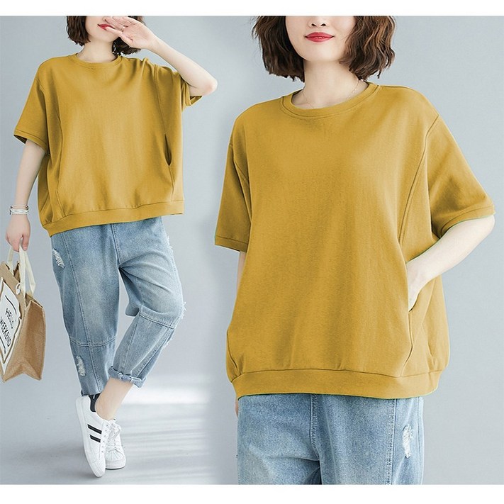 가오리 포켓 반팔티셔츠6color