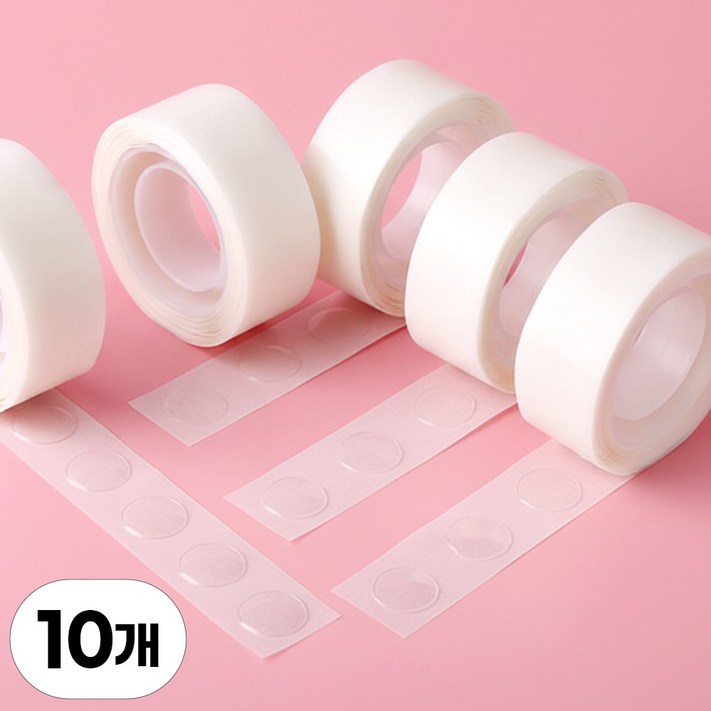 원형양면테이프 얇은 접착 풍선 테이프 고정 스티커
