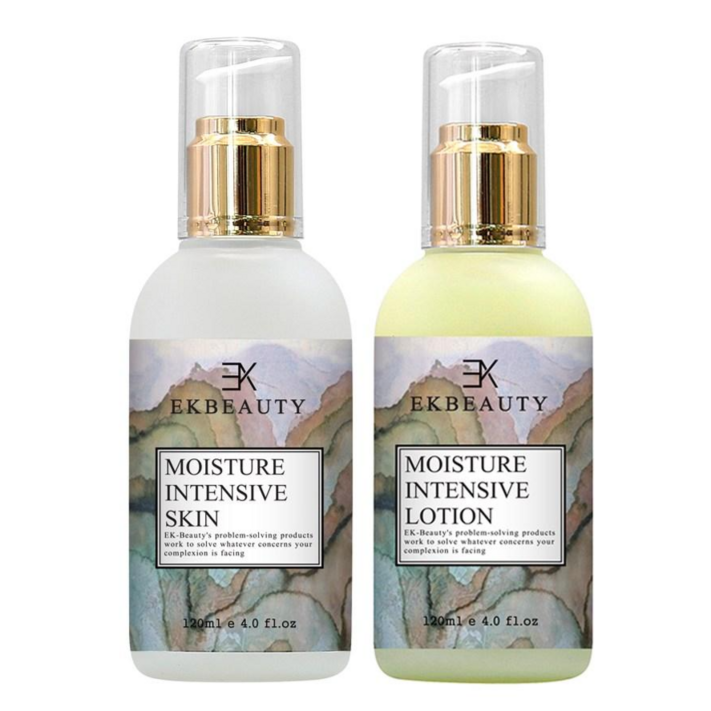 이케이뷰티 천연 보습스킨 보습로션 2종세트 건성 악건성 당기는피부 무파라벤 프리미엄 화장품, 1세트