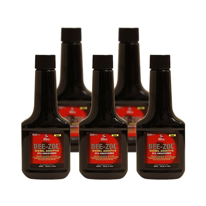 110년전통 벨퍼포먼스 고성능 원샷 연료첨가제, 디젤경유, 5개