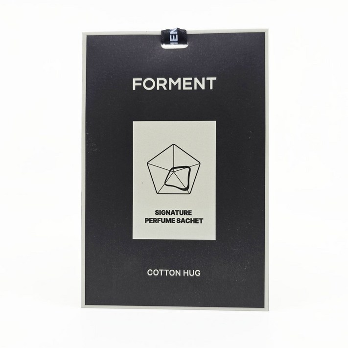 포맨트 시그니처 퍼퓸 사쉐 2매입 코튼허그