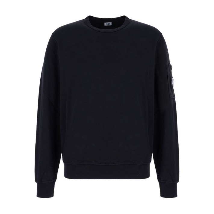 C.P.컴퍼니 사선 레이즈드 플리스 스웨트셔츠