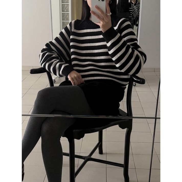 에이미그레이스 샤샤 단가라 니트