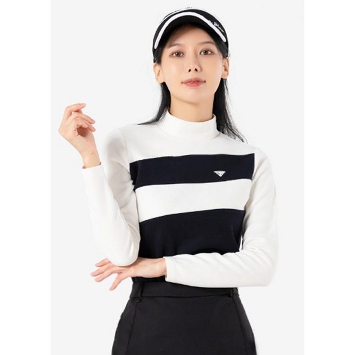 다운블로우 여자 기능성 골프웨어 반폴라 티셔츠 92002