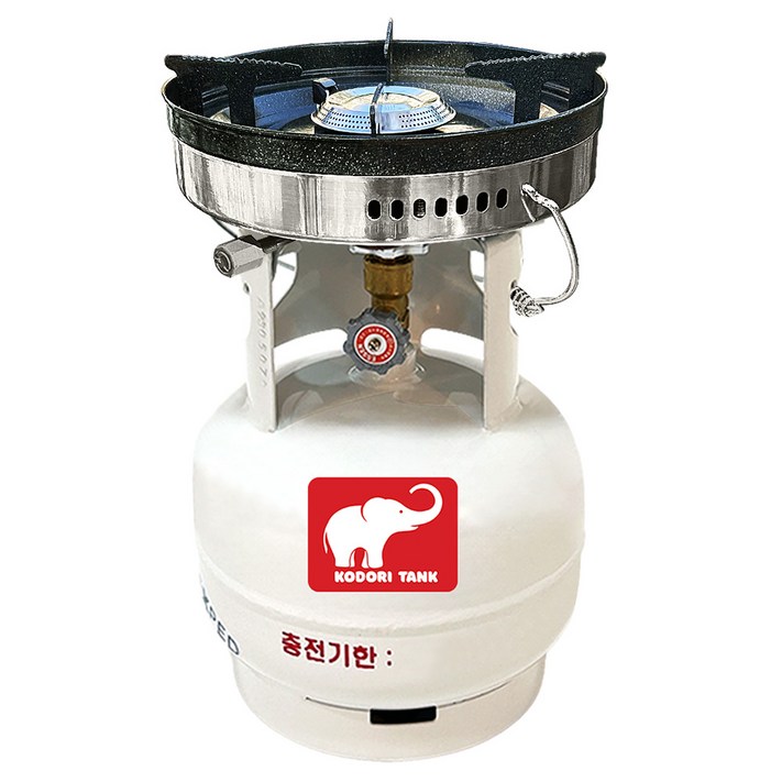 해바라기버너 코돌이탱크 LPG 3kg 가스통