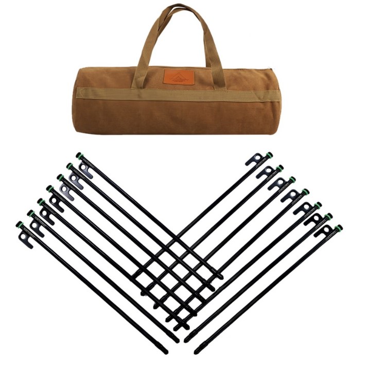 자캠 단조팩 14개 30cm 전용가방포함