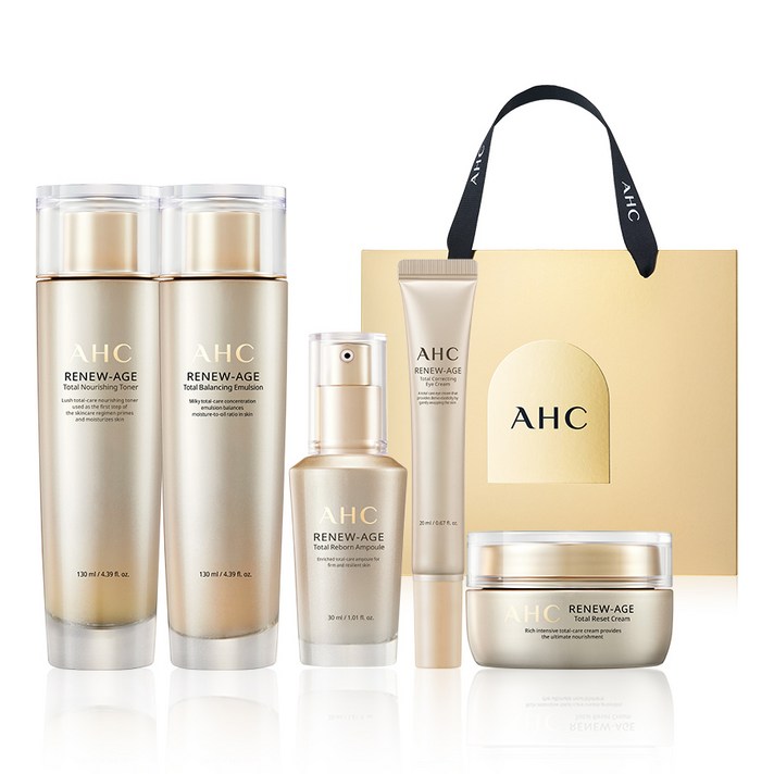AHC 리뉴에이지 토탈 4종 아이크림 20ml 기프트 세트 AHC 리뉴에이지 토탈 4종 아이크림 20ml 기프트 세트