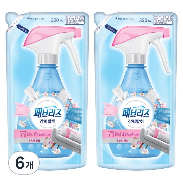 페브리즈 섬유탈취제 은은한꽃향 리필