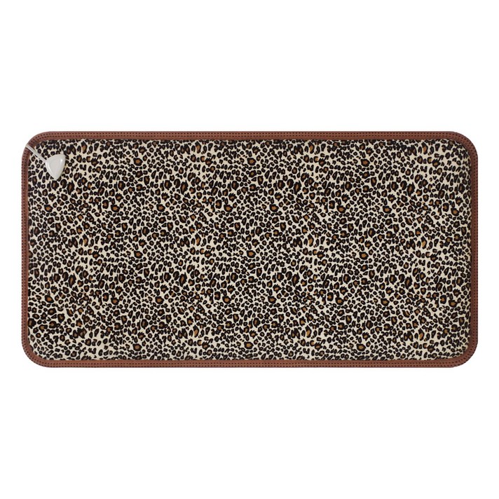 한일상사 극세사 전기방석, 호피, 2인용 45 x 87 cm