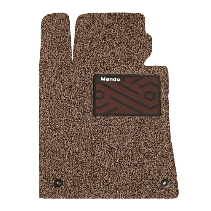 HL만도 컬러풀 와이드 볼륨쿠션 코일카매트 운전석