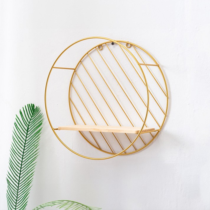 순잠 감성 카페 인테리어 아이디어 철제 아트 벽장식 원형