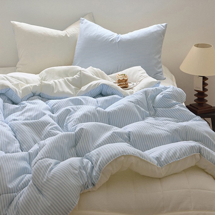 쉬즈홈 국내 제조 쉐이크 밀크 워싱 차렵이불