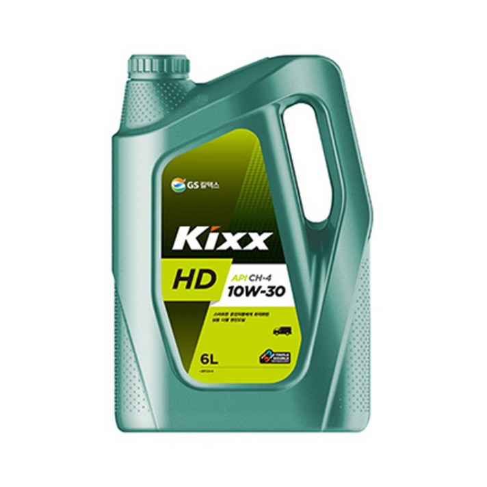 엔진오일디젤용GS칼텍스킥스HD10W306리터KIXX HD 10W30 1개 6L, 6L, 1개