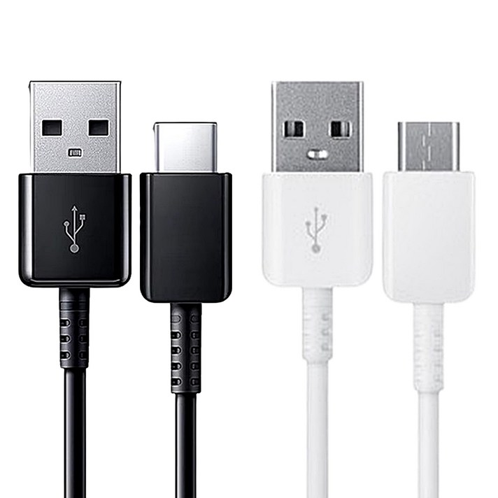 neonp 11 삼성 전용 USB C타입 고속 충전케이블 최대 25W지원 갤럭시 정품 호환, 2개, 혼합, 200cm