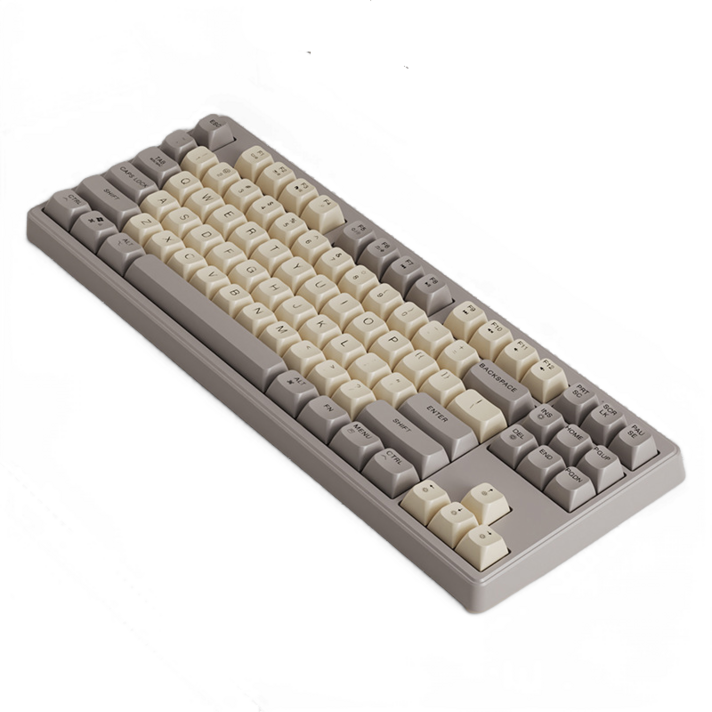 PYHO 유무선 기계식 키보드 블루투스키보드 휴대용 87키 미니키보드 2.4GHz PBT 이색사출 키캡 PYHO 유무선 기계식 키보드 블루투스키보드 휴대용 87키 미니키보드 2.4GHz PBT 이색사출 키캡