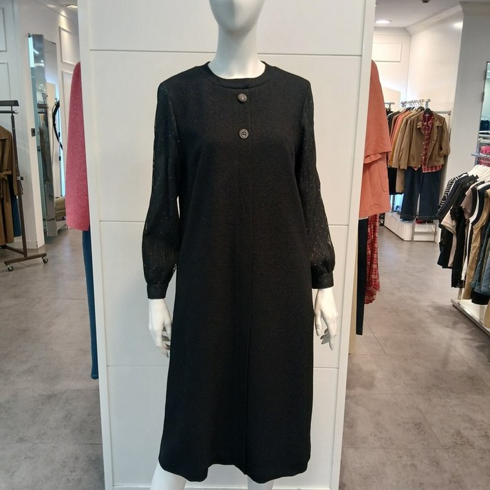 프렐린 소매배색원피스rjo253040BP