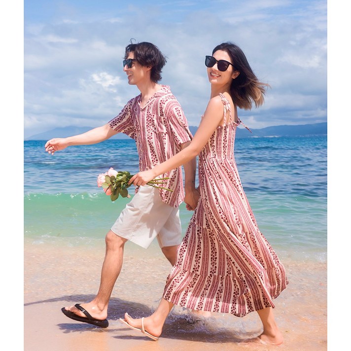 두근비치 에스닉 원피스 신혼여행 커플룩 바캉스 원피스 휴양지 커플룩 허니문 커플룩 해외여행룩 휴양지 커플 동남아 커플룩 바캉스 커플룩 허니문 원피스 허니문룩 보헤미안 원피스