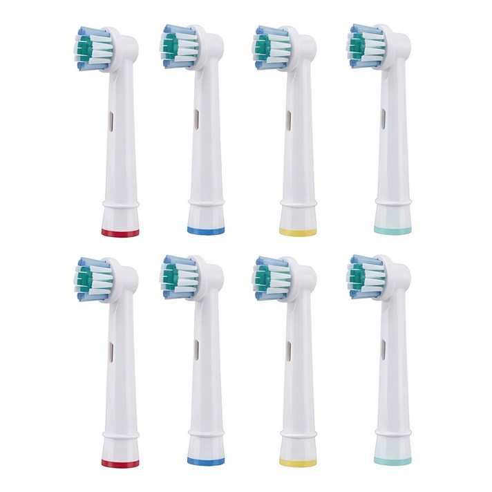 퓨어미즈키 오랄비 호환 전동칫솔모 일반모 성인용, 8개, SB17A