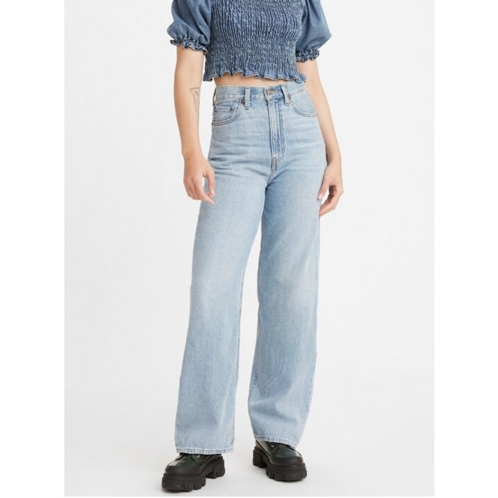 여성 하이루즈 와이드팬츠 COOL 쿨진 청바지 268720017