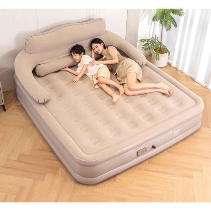 원터치 에어매트 자동펌프 매트리스 자충매트 캠핑 차박 휴대용 차량용 에어베드 텐트