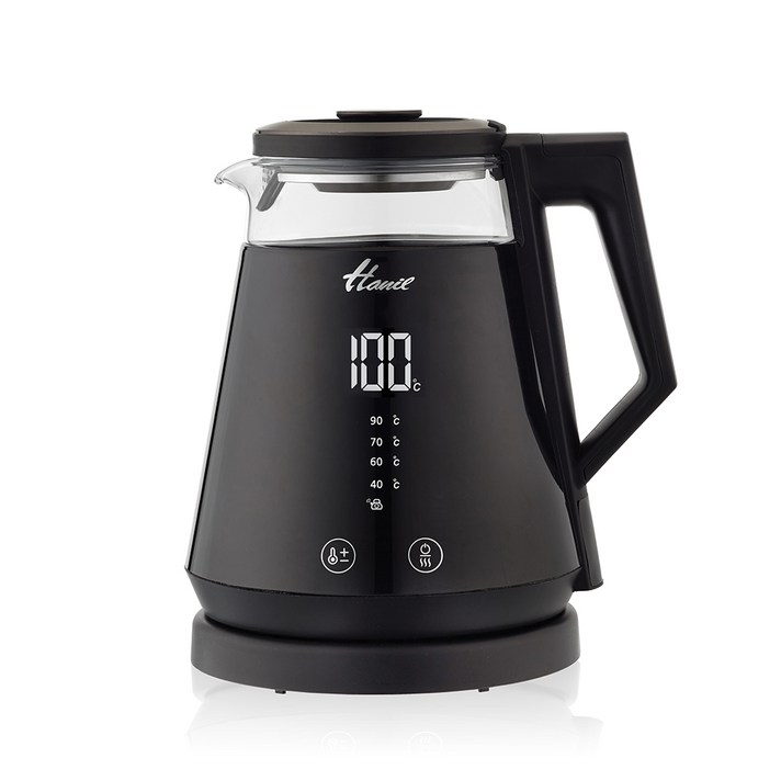 한일전기 글라스 디지털 전기포트 온도조절 무선포트 보온기능 강화유리 티포트 전기주전자 주방가전 추천