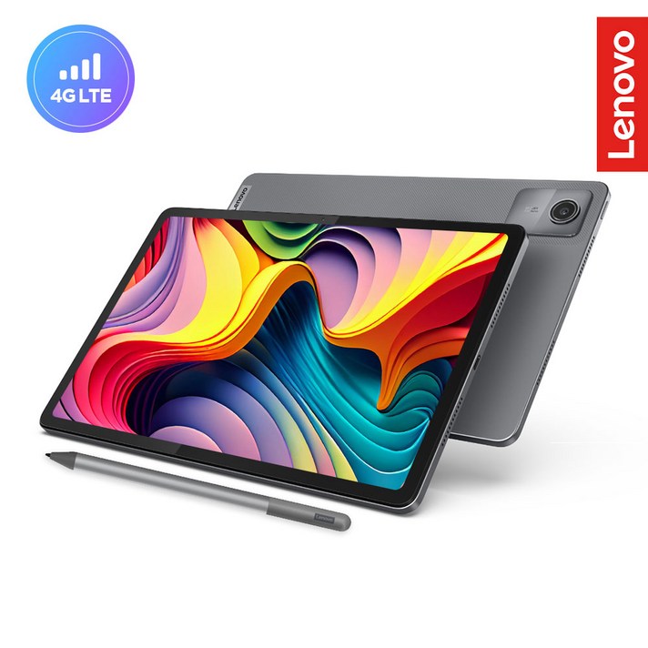 Lenovo Certified Tab M11 LTE with Pen 그레이 국내정식수입 포토상품평이벤트, 루나 그레이, 128GB, WiFiCellular