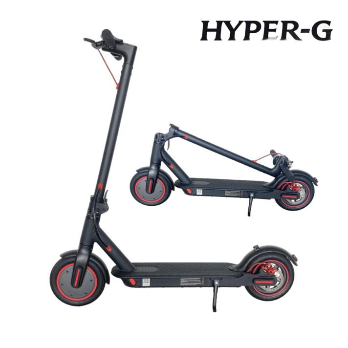 HYPERG 전기 전동 킥보드 초경량 접이식 휴대용 성인용 배달용 전기킥보드 출퇴근 배달 안장 미포함, 36V 6.6A, 1개