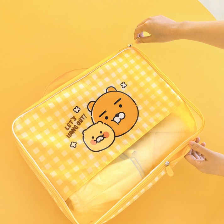 홈앤키즈 카카오프렌즈 KF 여행 파우치 L 라이언 춘식이 캐리어 여행용 이너백 대형 여행용파우치 정리가방 홈앤키즈 카카오프렌즈 KF 여행 파우치 L 라이언 춘식이 캐리어 여행용 이너백 대형 여행용파우치 정리가방